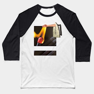 Burn Baseball T-Shirt